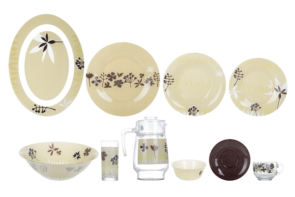 Сервиз Luminarc Hevea Beige 46 предметов (N4872)