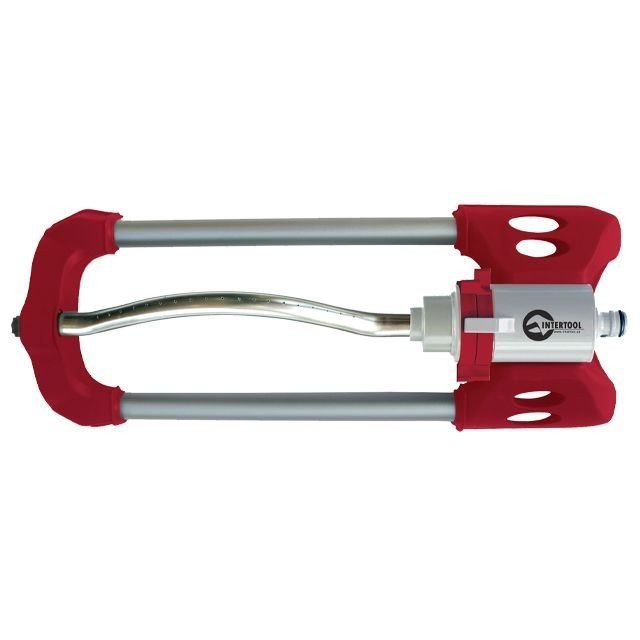 Ороситель осцилляционный Intertool, площадь полива 240 кв.м., 4 бар, 19 отверстий (GE-0084)