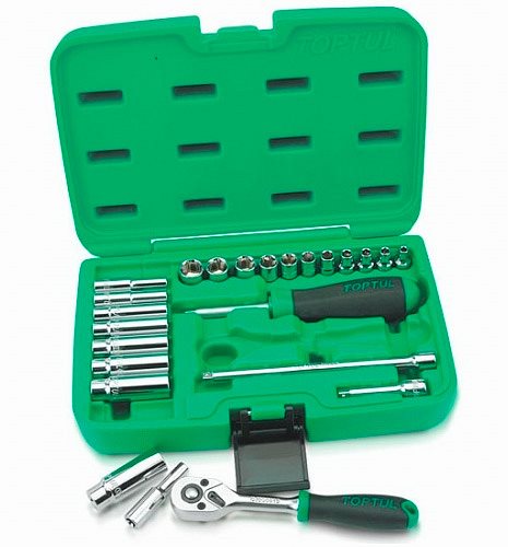 Набор инструмента Toptul 1/4" 24ед. (GCAI2403)