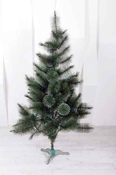 Сосна Фабрика Елок 165 см белый кончик заснеженная