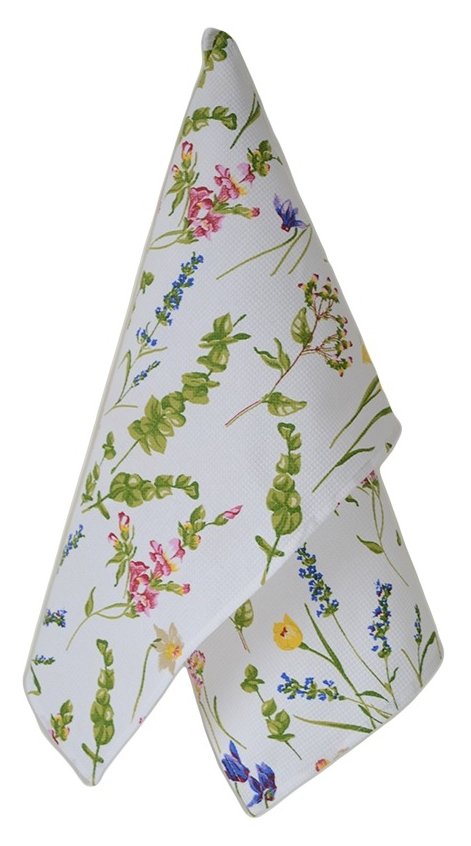 Полотенце вафельное Прованс Весна Ливинг 34х60 см (50100)