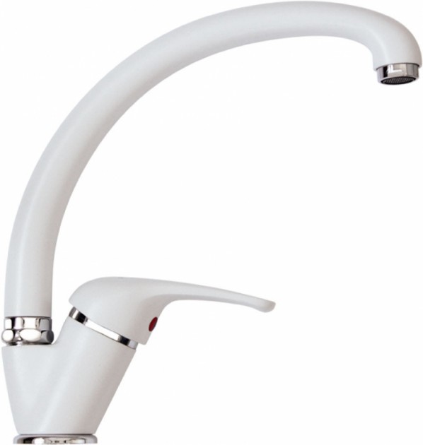 Кухонный смеситель Schock Aquasmart Alto Alpina-07 белый (73500007)