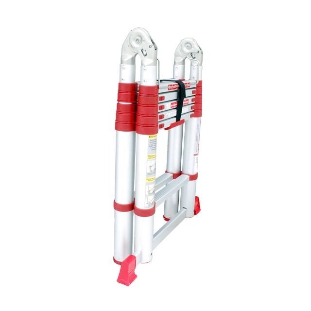 Лестница алюминиевая Intertool телескопическая 12ступ., 3.85м (LT-3039)