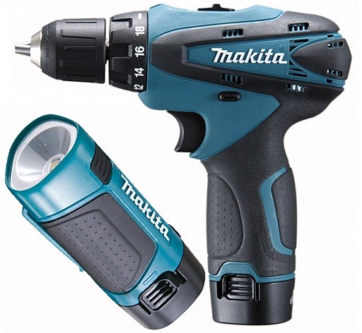 Шуруповерт аккумуляторный Makita DF330DWLE 10.8 В Li-Ion (37487)