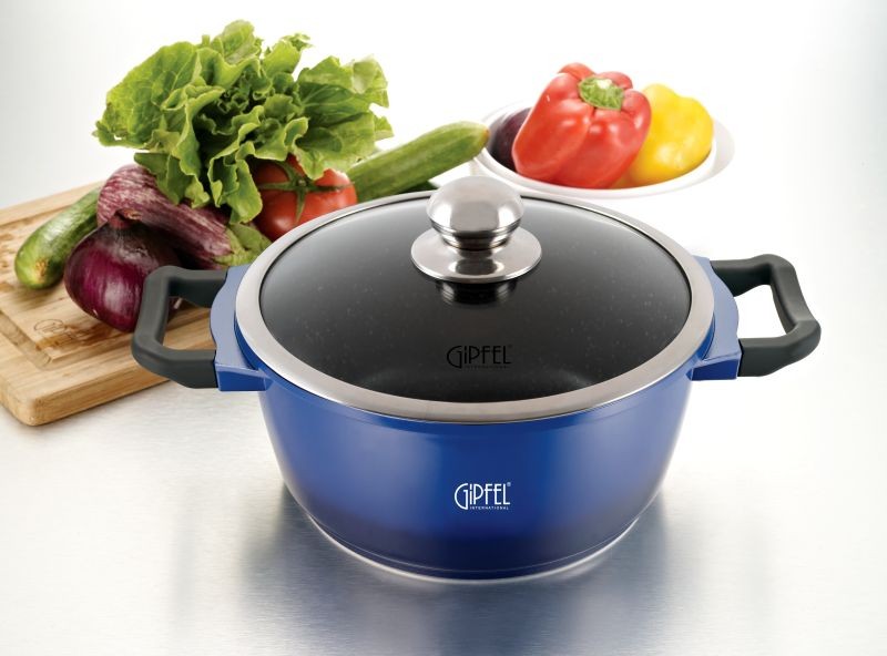 Кастрюля Gipfel AZUL 20х9.1 см 2.2 л (2392)