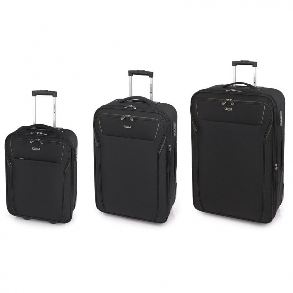 Комплект чемоданов Gabol Loira Black (S/M/L) 3шт 116501-001 (924989)