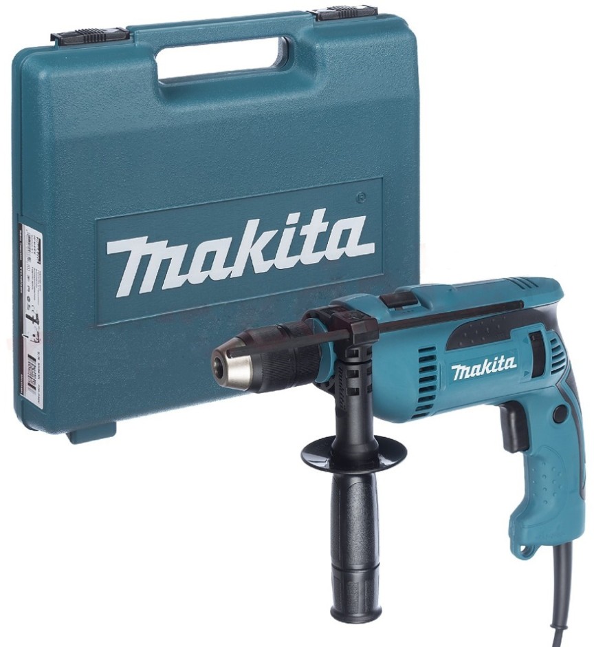 Дрель ударная Makita HP1641К 680 Вт (33673)