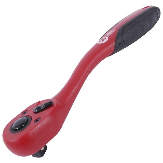 Рукоятка с храповым механизмом Intertool 72 зуба 3/8", CrV ультра легкая (ET-7002)