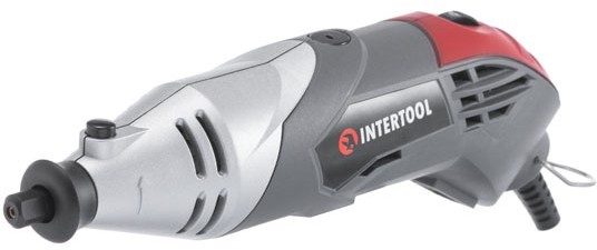 Шлифмашина прямая (гравер) Intertool 170Вт, аксессурары 40шт (DT-0517)