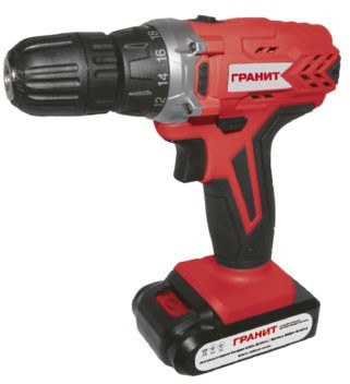 Шуруповерт аккумуляторный Гранит ШБА-18 M1 Li (844125)