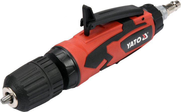 Дрель пневматическая прямий Yato 1/4" 6.3 Bar 113 л/мин быстрозажимная (YT-09695)