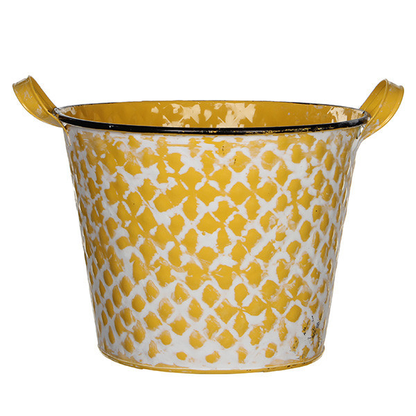 Горшок для цветов Time Eco Jano 18.5 см желтый (8718861093322)