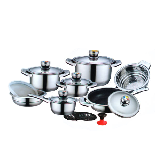 Набор посуды из нержавеющей стали Zurrichberg 16 предметов (ZBP-7069)