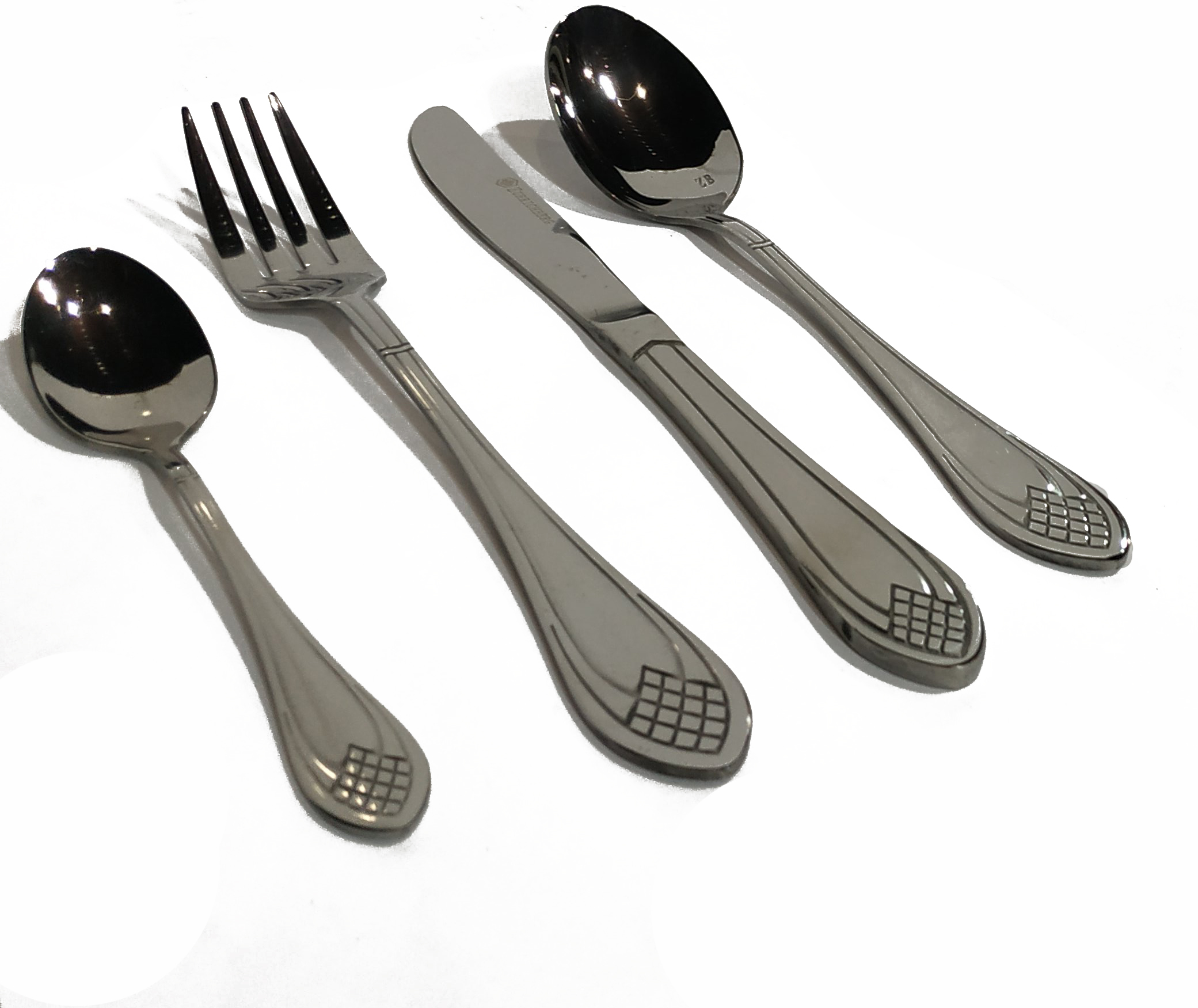 Набор столовых приборов Zurrichberg Silver Satin 24 предмета (ZB-3010)