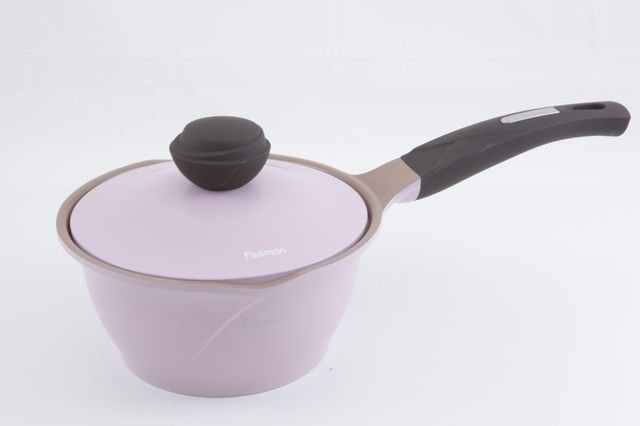 Ковш Fissman Azalea 18 см/1.6 л с металлической крышкой (AL-4805.18)