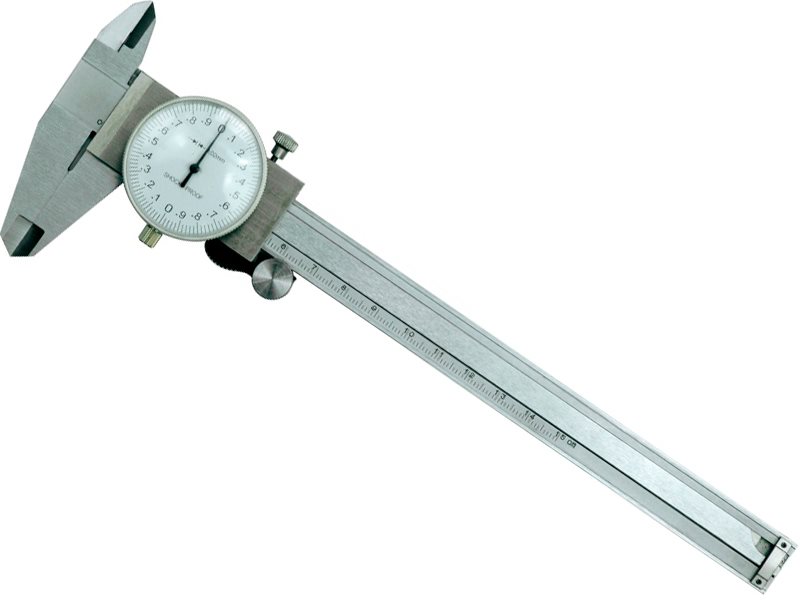 Штангенциркуль аналоговый Vorel 150 мм 0.02 мм (15220)