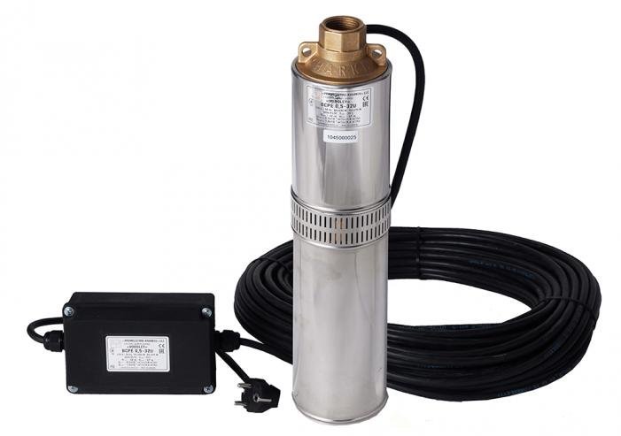 Скважинный насос Водолей диаметр 95мм (БЦПЭУ 0,5-32У)