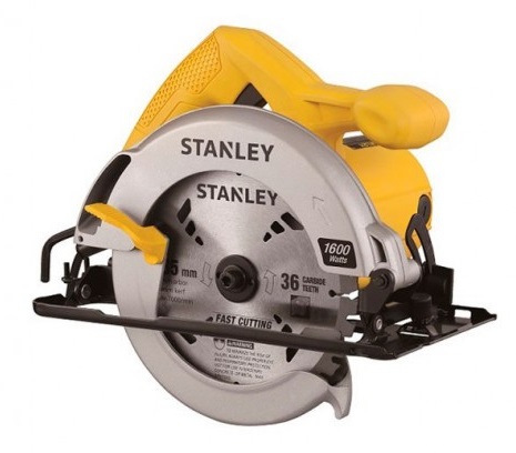 Пила дисковая STANLEY 1600 Вт, 185х16 мм, угол 0-45° - 62-46 мм DW (STSC1618-RU)