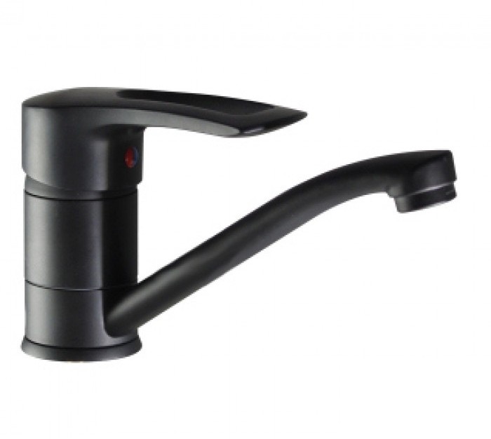 Смеситель для кухни Haiba Hansberg 004-15 СМ BLACK (HB0185)