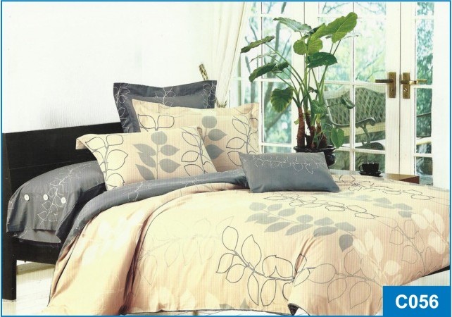 Постельное белье Leleka-Textile Сатин 175х210 Бежевое Двуспальное