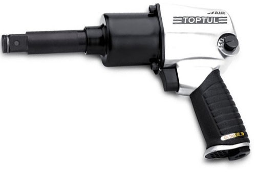 Пневмогайковерт Toptul 3/4" 813 N/m длинный шпиндель 6300 об/мин 3.09 кг (KAAB2460)