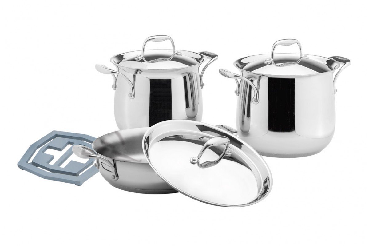 Набор посуды Vinzer Tulip 7 предметов (89027)