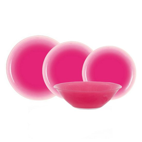 Сервиз столовый Luminarc Fizz Strawberry 18 предметов (H8807)