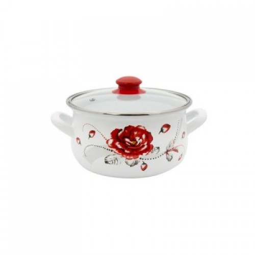 Кастрюля Savasan 20 см 3.5 л  Роза (6314319)