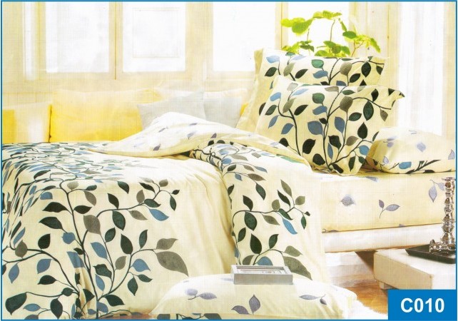 Постельное белье Leleka-Textile Сатин 150х210х2 Желтое Семейное