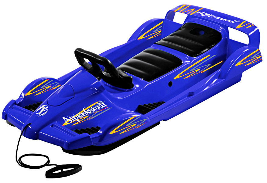 Санки Alpen Double Race синие (994801)