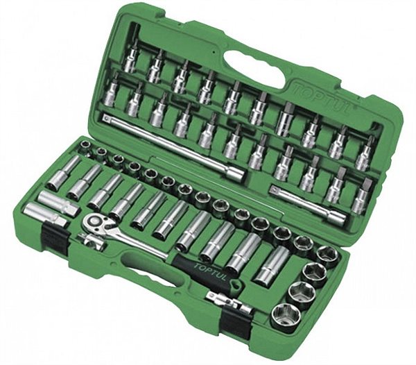 Набор инструмента Toptul 1/2" 55ед. (GAAI5501)