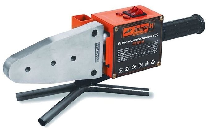 Паяльник для пластиковых труб Дніпро-М 1850 Вт (ПТ-185/6)