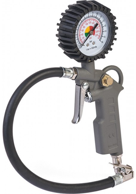 Пневмопистолет для накачивания колес Miol с латунной головкой 350 мм (81-520)