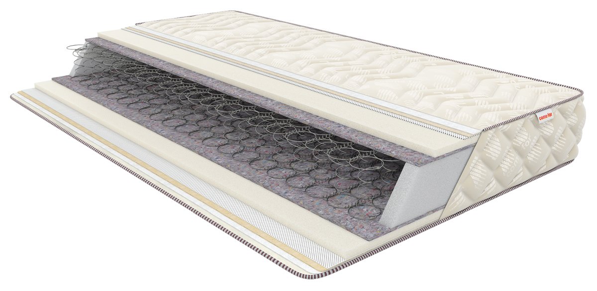 Матрас Come-for Эконом Акцент 2 140х200 см (2560211402003)
