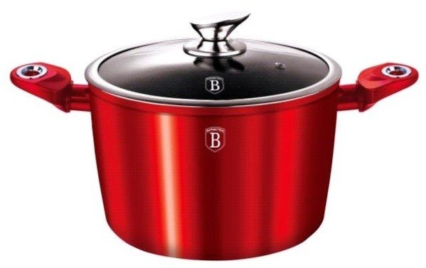 Кастрюля Berlinger Haus Burgundy Metallic Line 7.2 л 26 см (BH-1270)