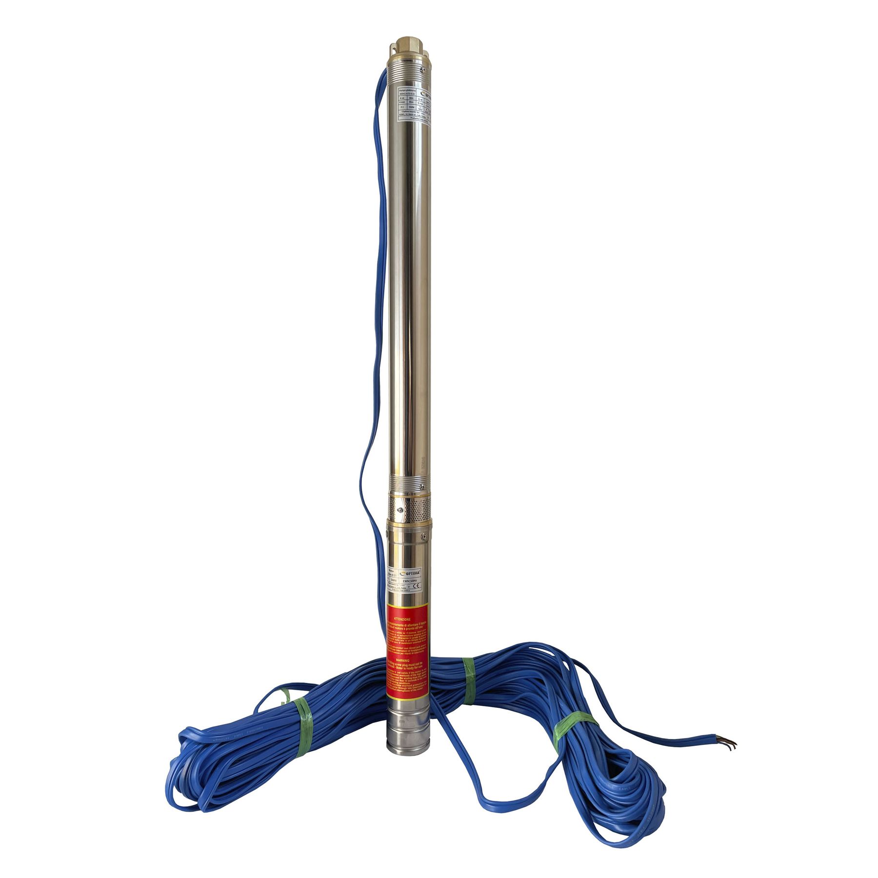 Насос скважинный с пов уст к песку 3″ OPTIMA 3SDm1,8/21 0,55 кВт 85м + пульт + кабель 45м 