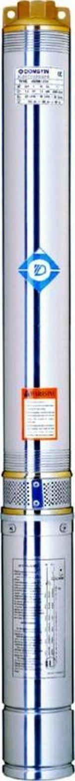 Насос скважинный Aquatica (DONGYIN) 1.5кВт H 197(142)м Q 45(30)л/мин Ø75мм 100м кабеля (777406)