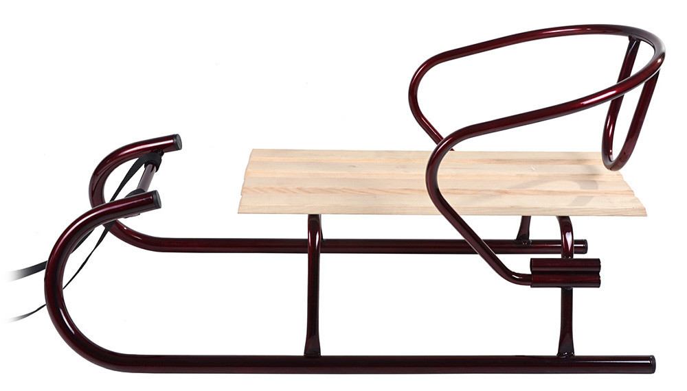 Санки Time Eco Овен бордовые (200)