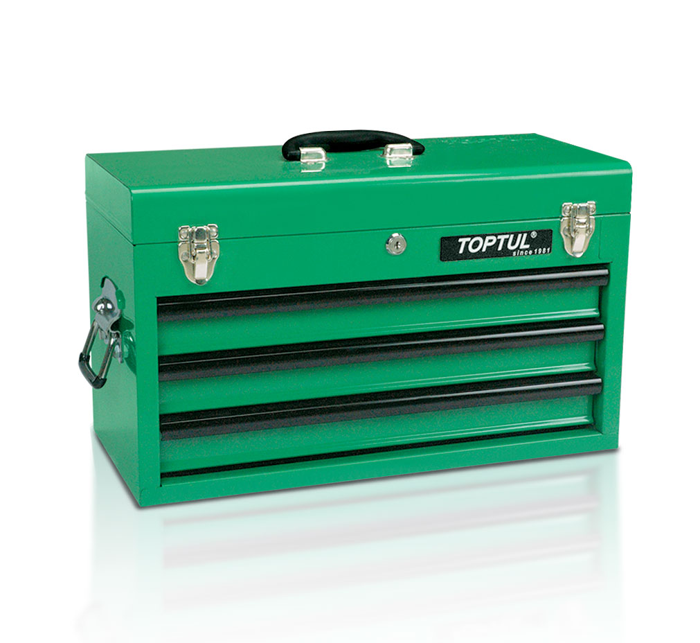 Ящик Toptul для инструмента 3 секции 508х232х302мм (TBAA0303)