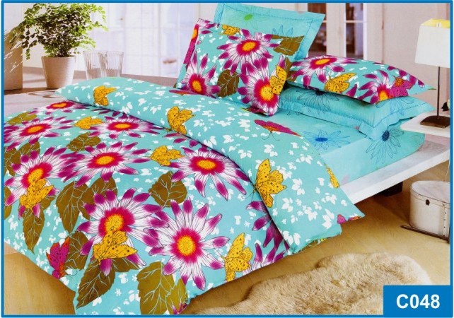 Постельное белье Leleka-Textile Сатин 150х210 Голубое Полуторные