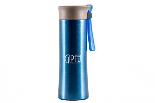 Термос Gipfel Adell 0.35 л синий (8396)