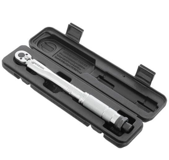 Динамометрический ключ Intertool 1/4", 2-24NM (XT-9001)