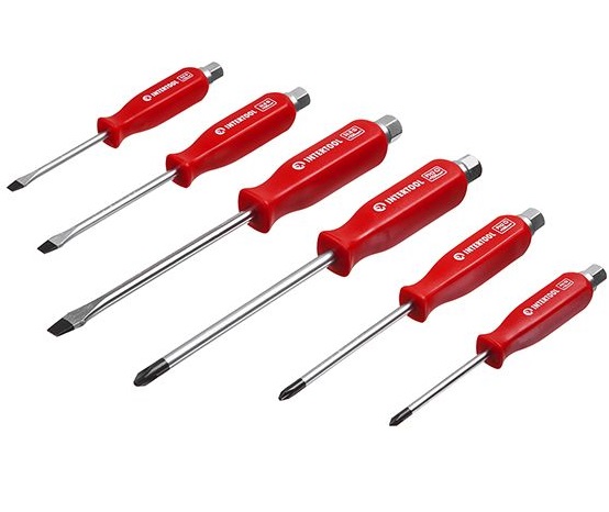 Набор ударных отверток Intertool 6шт (HT-0403)