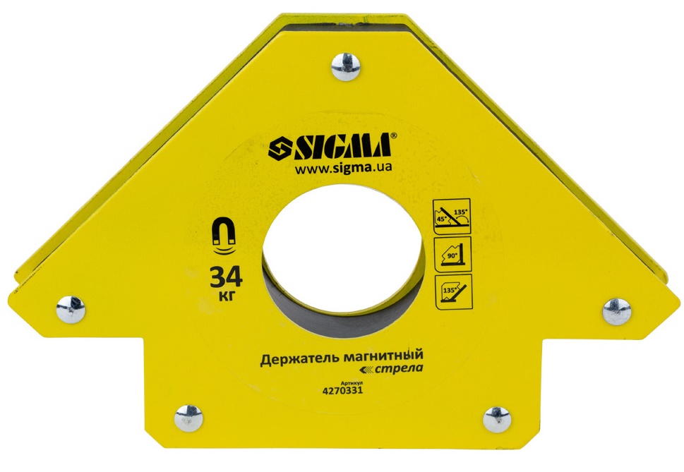 Держатель магнитный стрела Sigma 34 кг (4270331)
