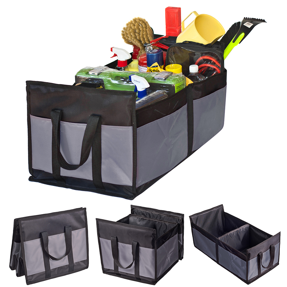 Органайзер в багажник Штурмовик 600х370х250 мм (АС-1536 BK/GY)