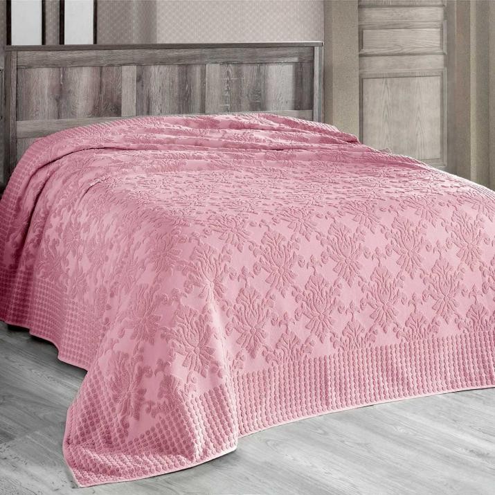 Простынь махровая Arya 160X220 Sitare Розовай (8680943061966)
