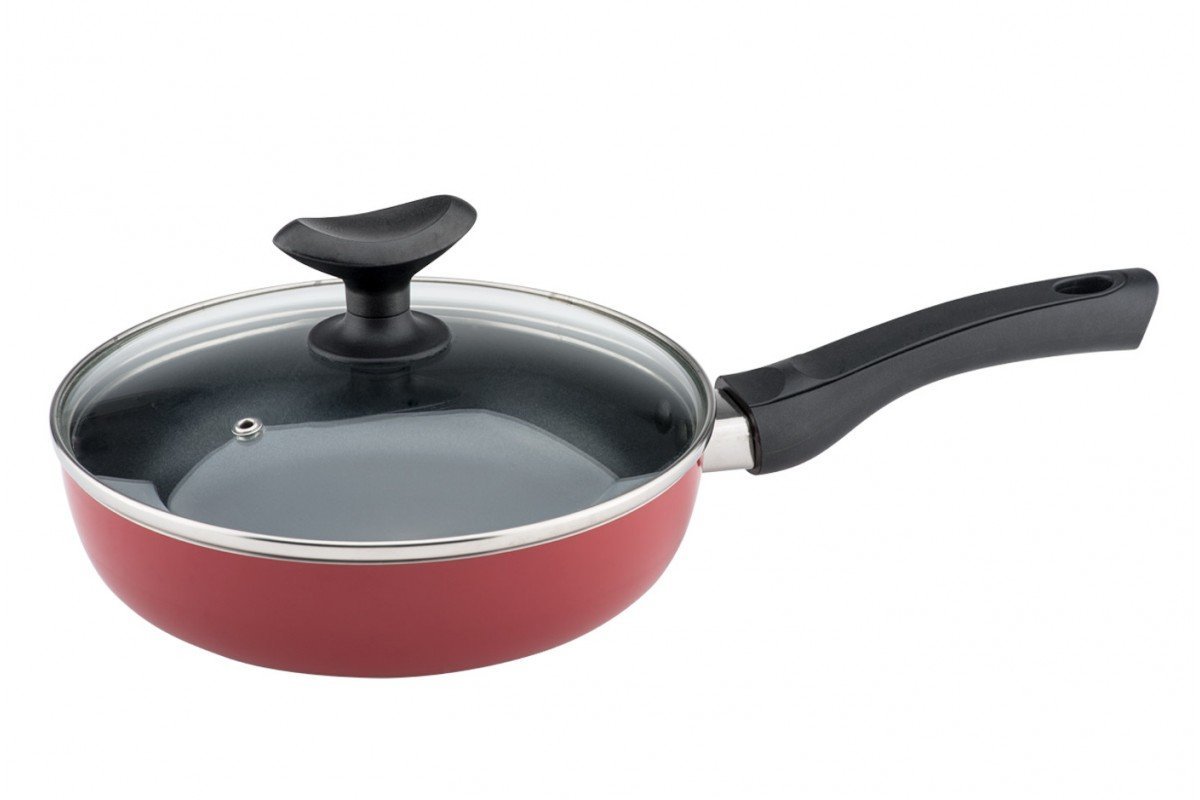 Сковорода с крышкой Granchio Fiorellino collection 28 см (88083)