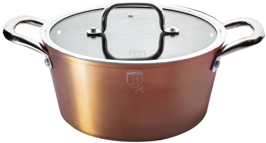 Кастрюля Berlinger Haus Bronze Titan 20 см 2.5 л (BH-1688)