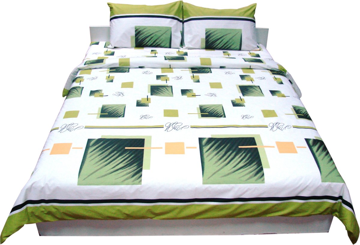 Комплект постельного белья Руно 220х240 см 5шт Семейный Зеленый (6.114Г_30-0113 Green)