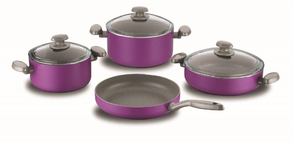 Набор посуды Korkmaz Mia Erguvan Alu 7 предметов A1324